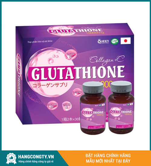 Viên uống Glutathione 16000mg Collagen + C