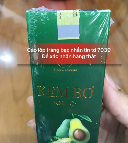 check kem bơ olic