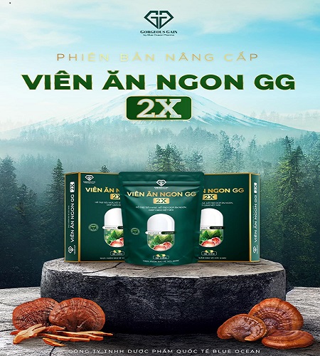 Cách sử dụng Viên ăn ngon GG 2X