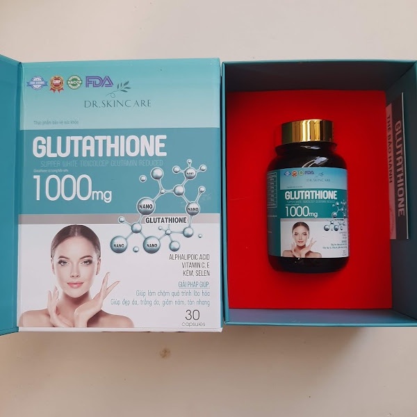 Glutathione 1000mg có giá bao nhiêu?