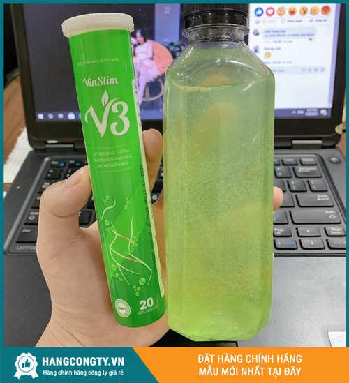 Giá của viên sủi giảm cân Vinslim V3