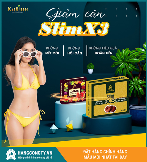 Thảo mộc giảm cân Slim X3