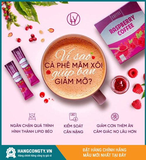 cà phê mâm xôi giảm cân