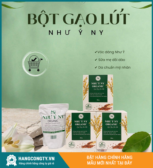 Bột gạo lứt giảm cân
