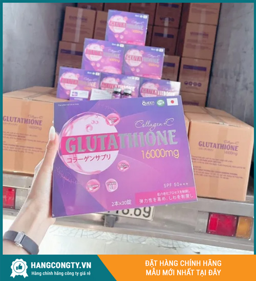 Viên uống Glutathione 16000mg Collagen + C