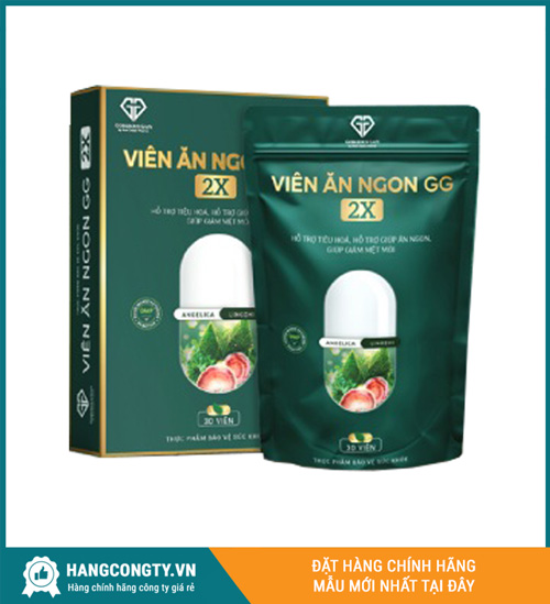 Viên ăn ngon GG 2X chính hãng