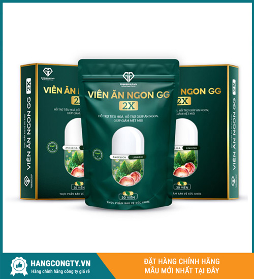 Công dụng của Viên ăn ngon GG 2X