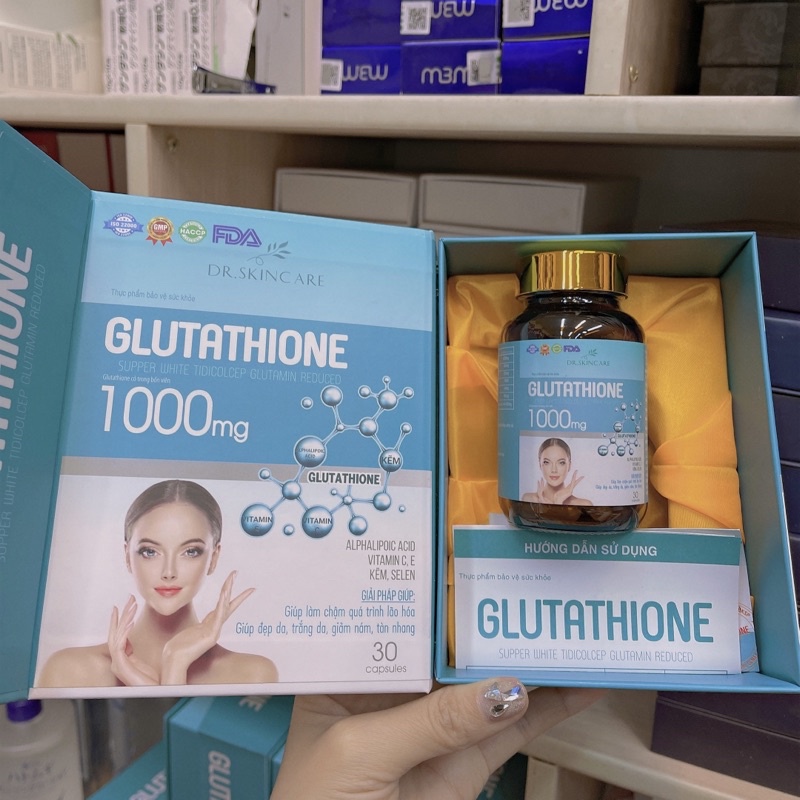 Kiểm tra chính hãng Glutathione 1000mg thật và giả