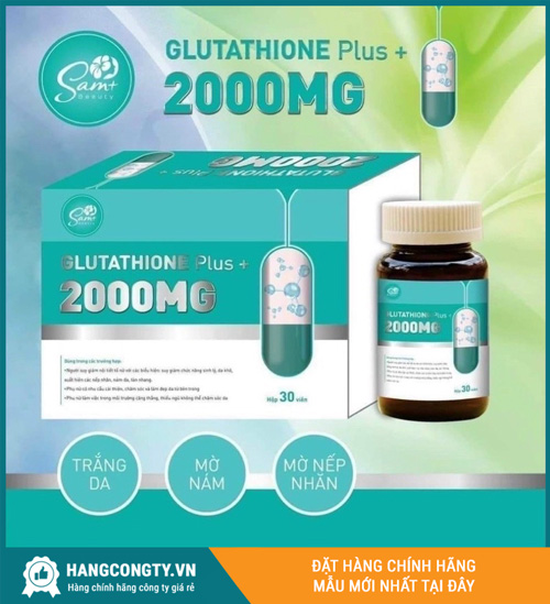 Viên uống glutathione 2000mg