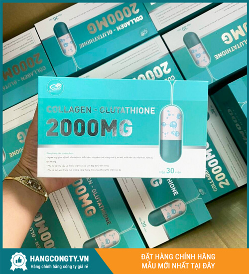 Viên uống glutathione 2000mg
