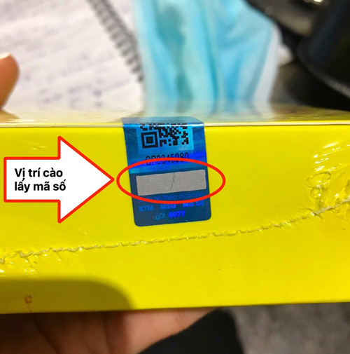 kiểm tra chính hãng thạch dứa