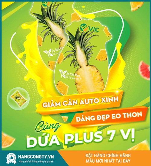 kẹo dứa plus giảm cân