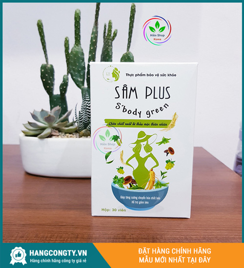 Kẹo giảm cân sâm plus