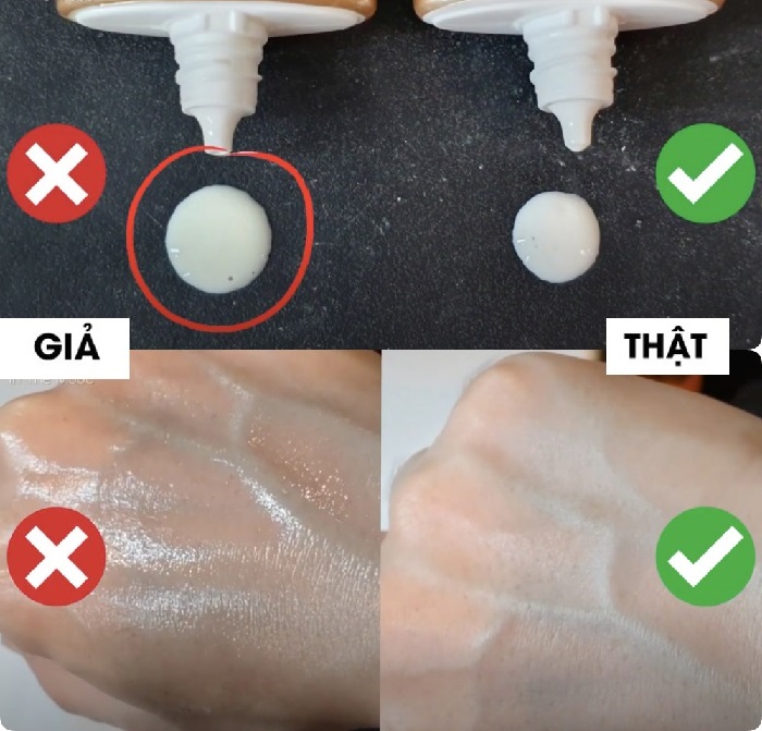 kem chống năng la roche posay thật giả