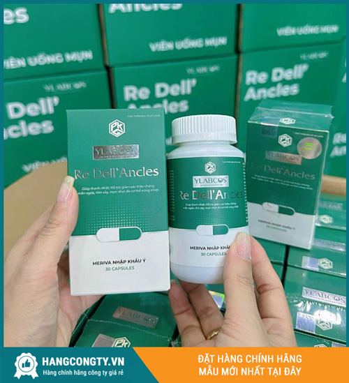 Viên uống ngắt mụn Re Dell Ancles