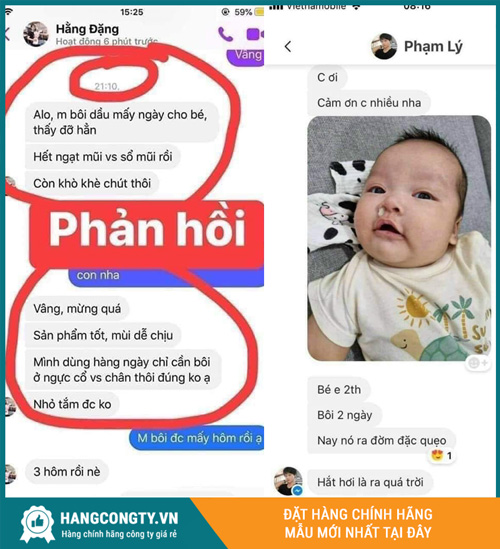 Review về Tinh dầu Lợi An