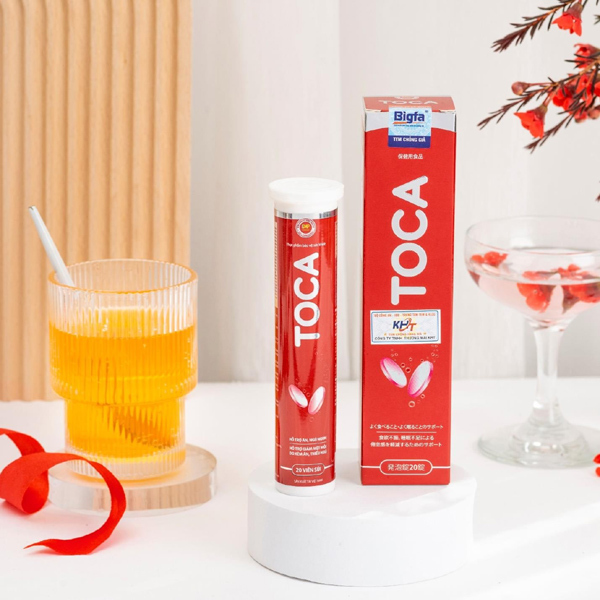 Viên sủi tăng cân Toca có giá bao nhiêu